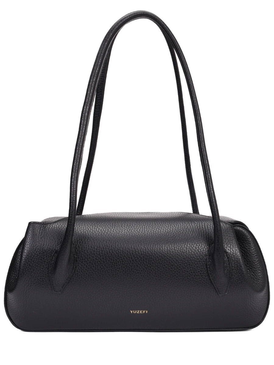 

Сумка кожаная Oyster, Черный, YUZCO-HB-OYSB-L034