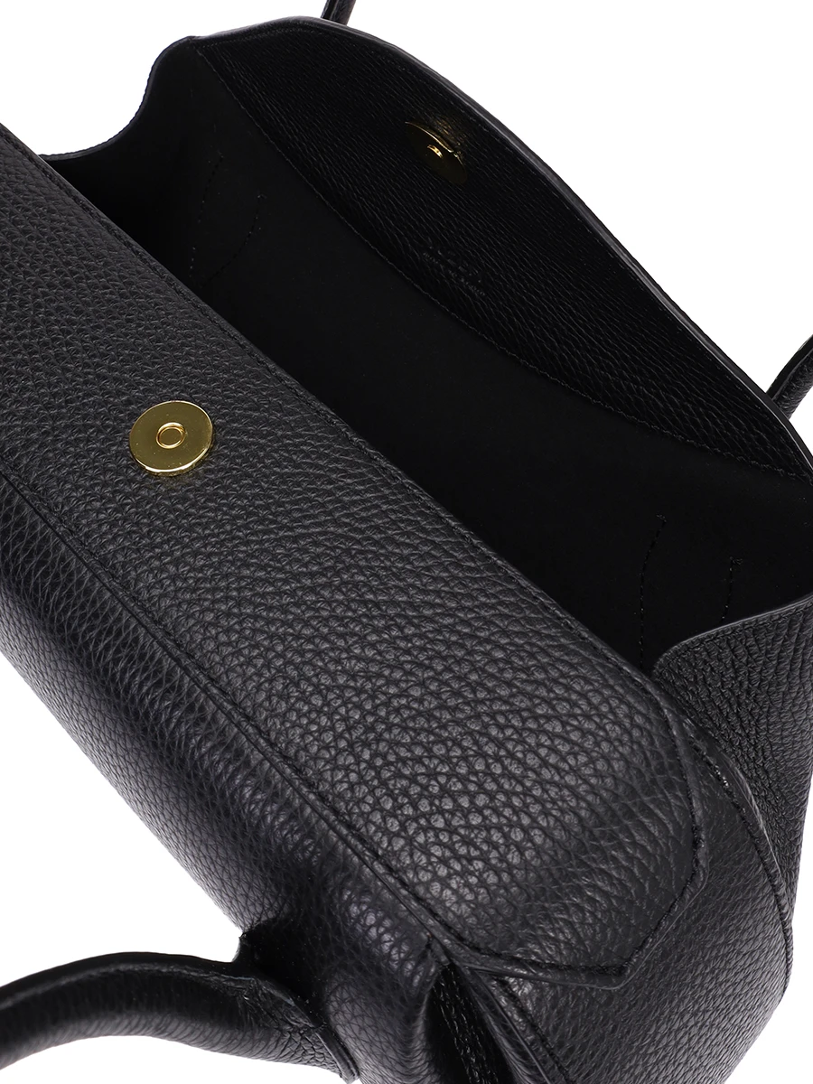 Сумка кожаная Oyster YUZEFI YUZCO-HB-OYSB-L034 Черный  Фото 4