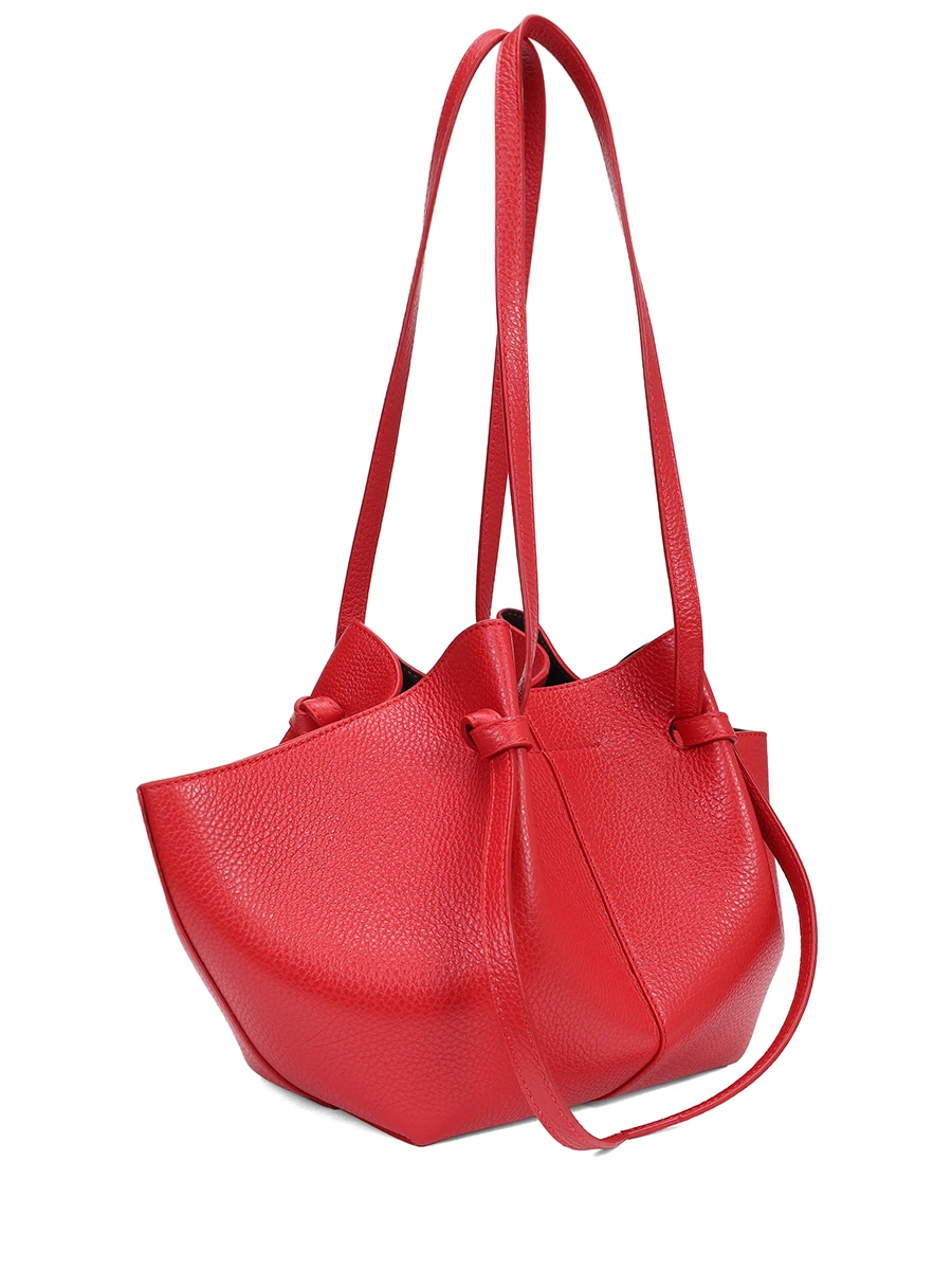 Сумка кожаная Mochi YUZEFI YUZPF25-HB-MO-L060 Красный  Фото 3