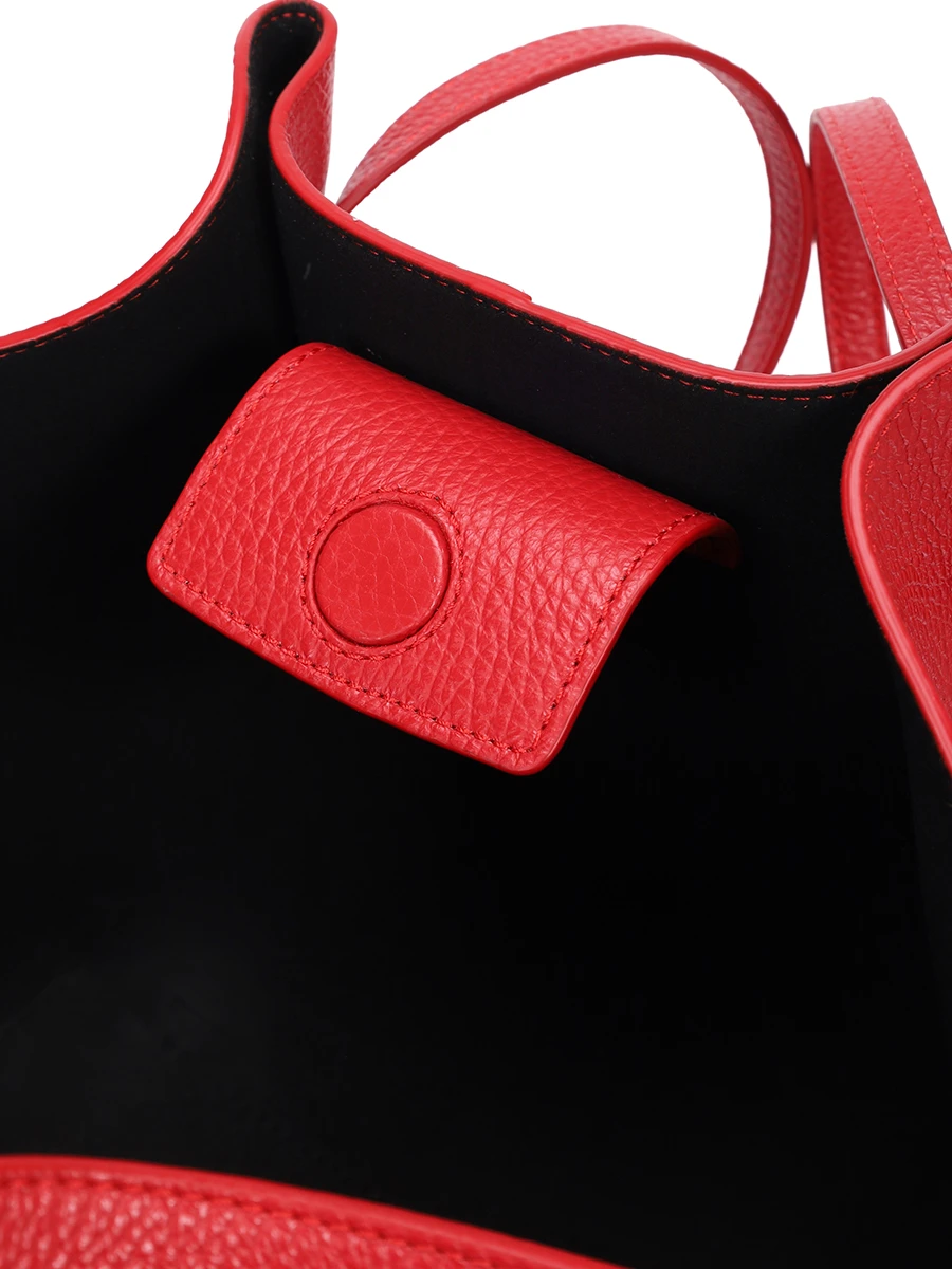 Сумка кожаная Mochi YUZEFI YUZPF25-HB-MO-L060 Красный  Фото 4