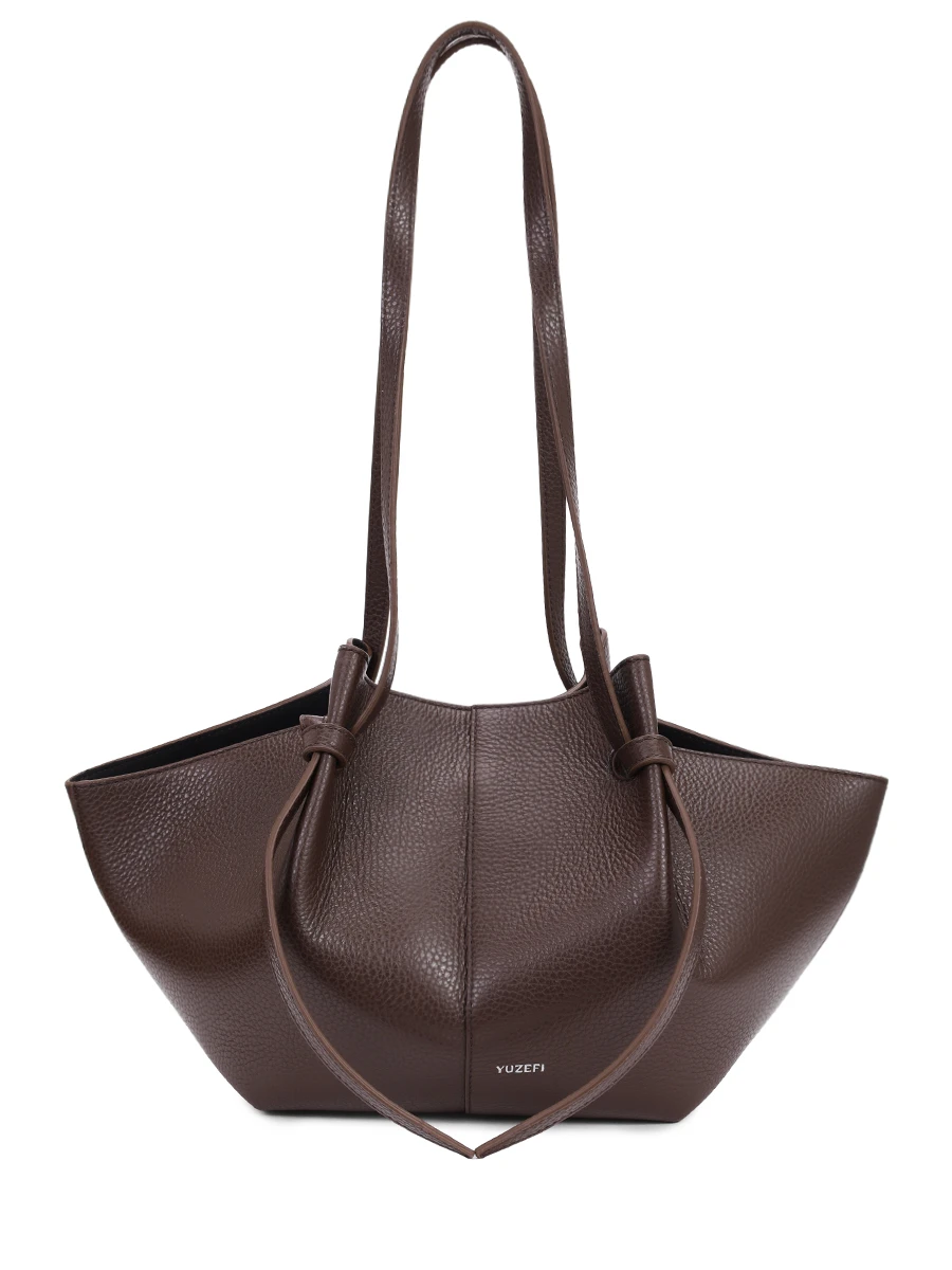 Сумка кожаная Mochi YUZEFI YUZCO-HB-MO-L038 Коричневый 