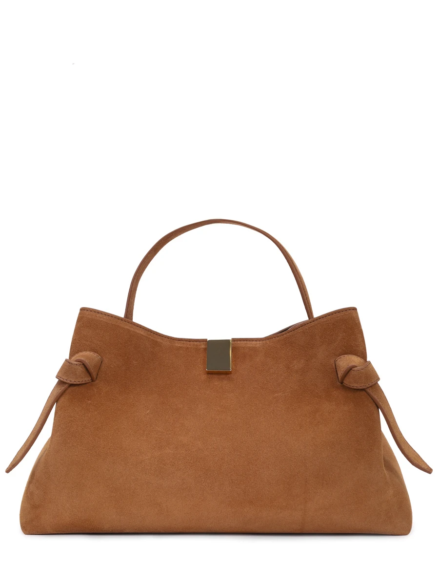 Сумка замшевая Gyoza YUZEFI YUZSS25-HB-GZ-S015 Коричневый 