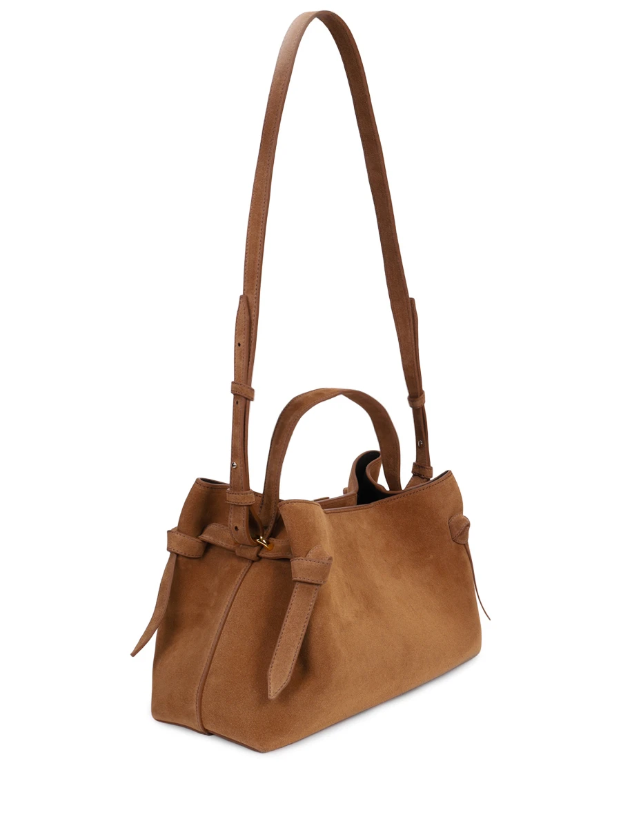 Сумка замшевая Gyoza YUZEFI YUZSS25-HB-GZ-S015 Коричневый  Фото 3