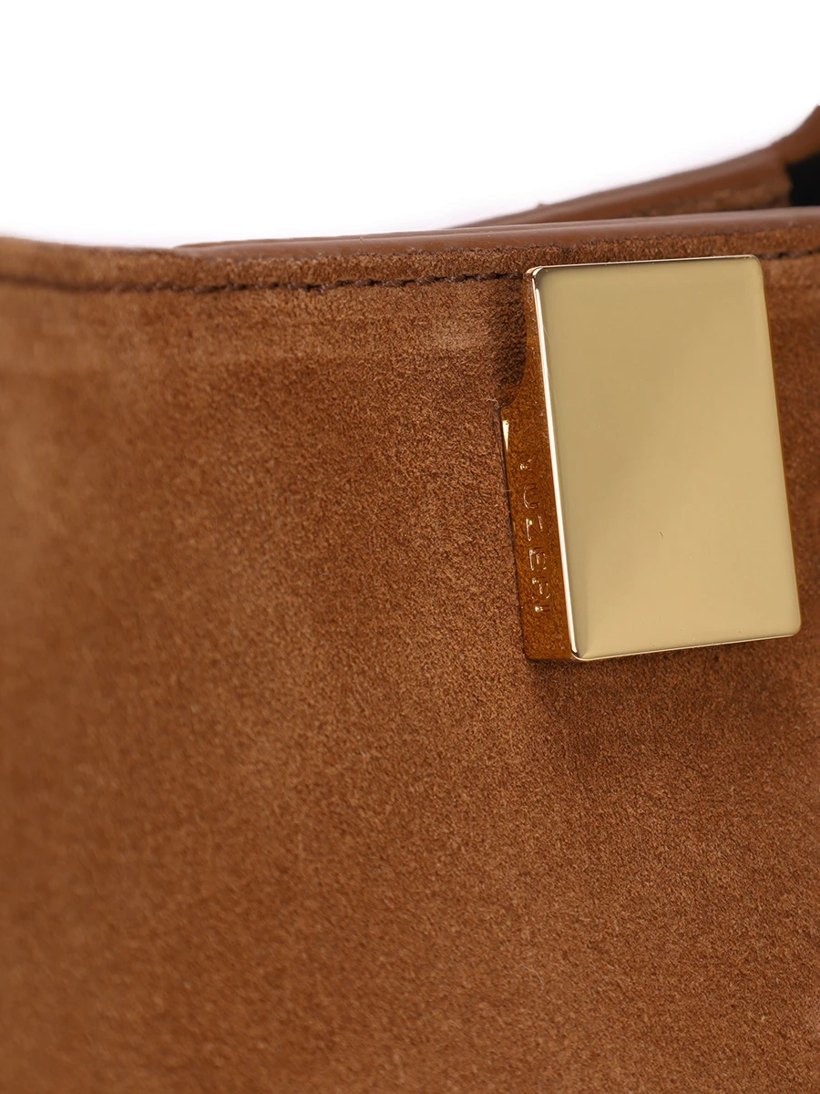 Сумка замшевая Gyoza YUZEFI YUZSS25-HB-GZ-S015 Коричневый  Фото 5