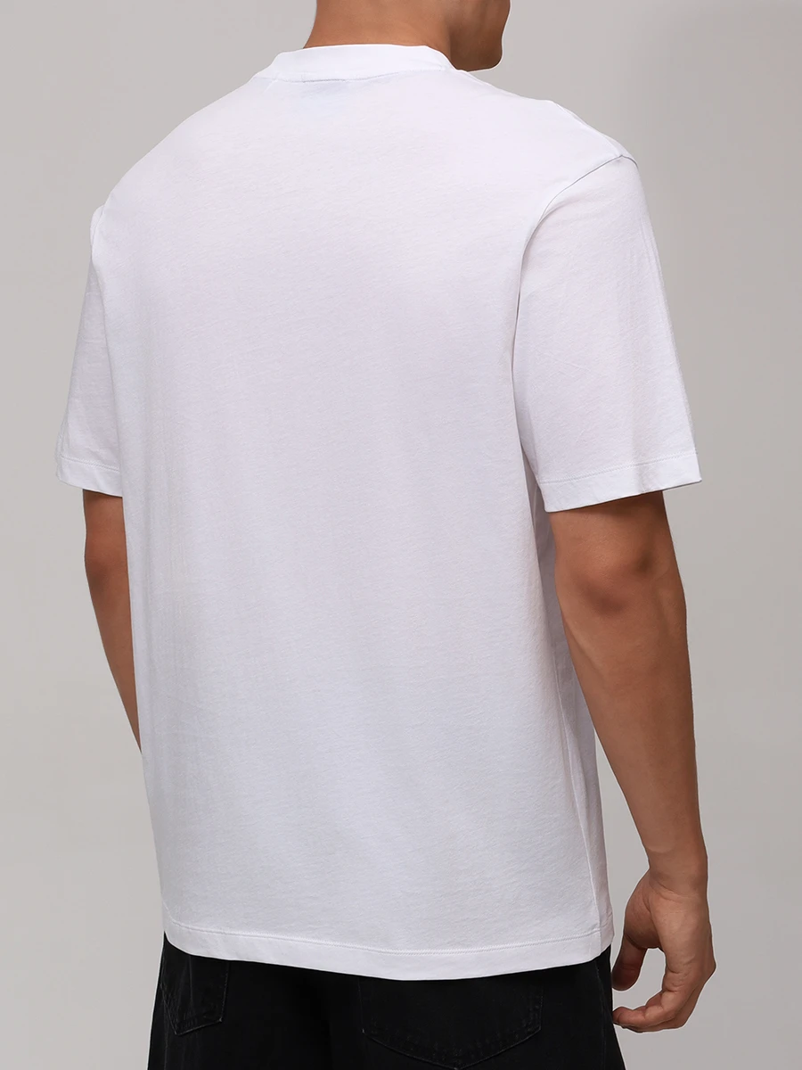 Футболка хлопковая HUGO 50543485/100 Белый  Фото 3