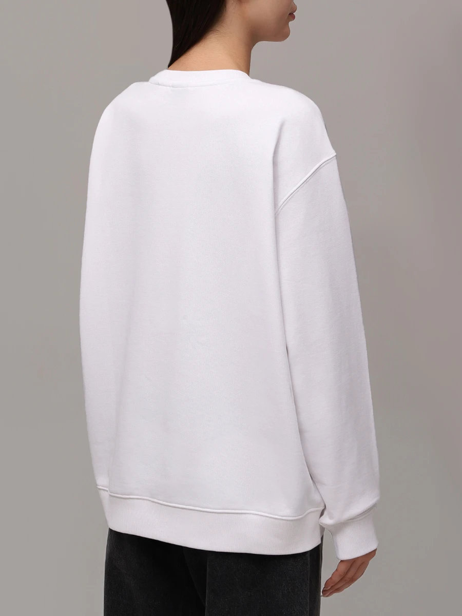 Толстовка хлопковая HUGO 50522425/100 Белый  Фото 3