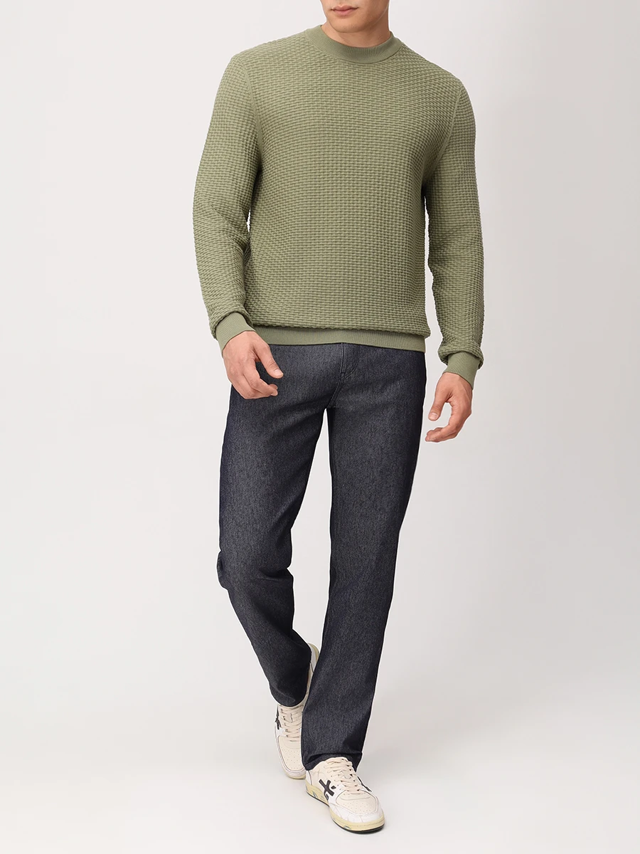 

Джемпер хлопковый, Зеленый, 50545283/314