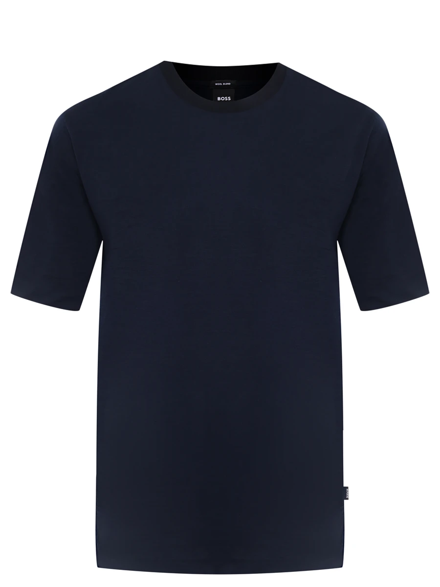 Футболка шерстяная BOSS 50549321/404 Синий 