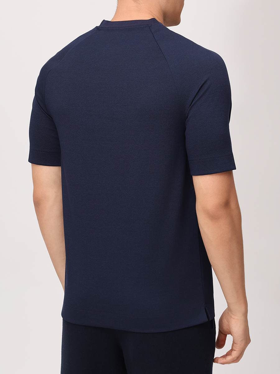 

Футболка однотонная, Синий, 50544008/404