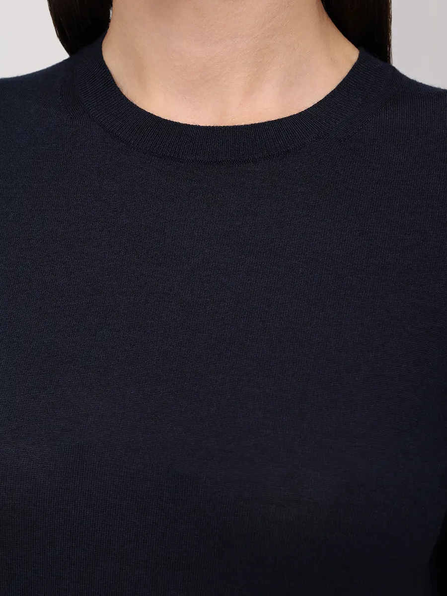 Футболка шерстяная BOSS 50544996/404 Синий  Фото 5