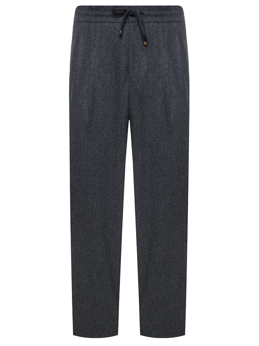 Брюки шерстяные BRUNELLO CUCINELLI M038PE1710 C004 Серый 