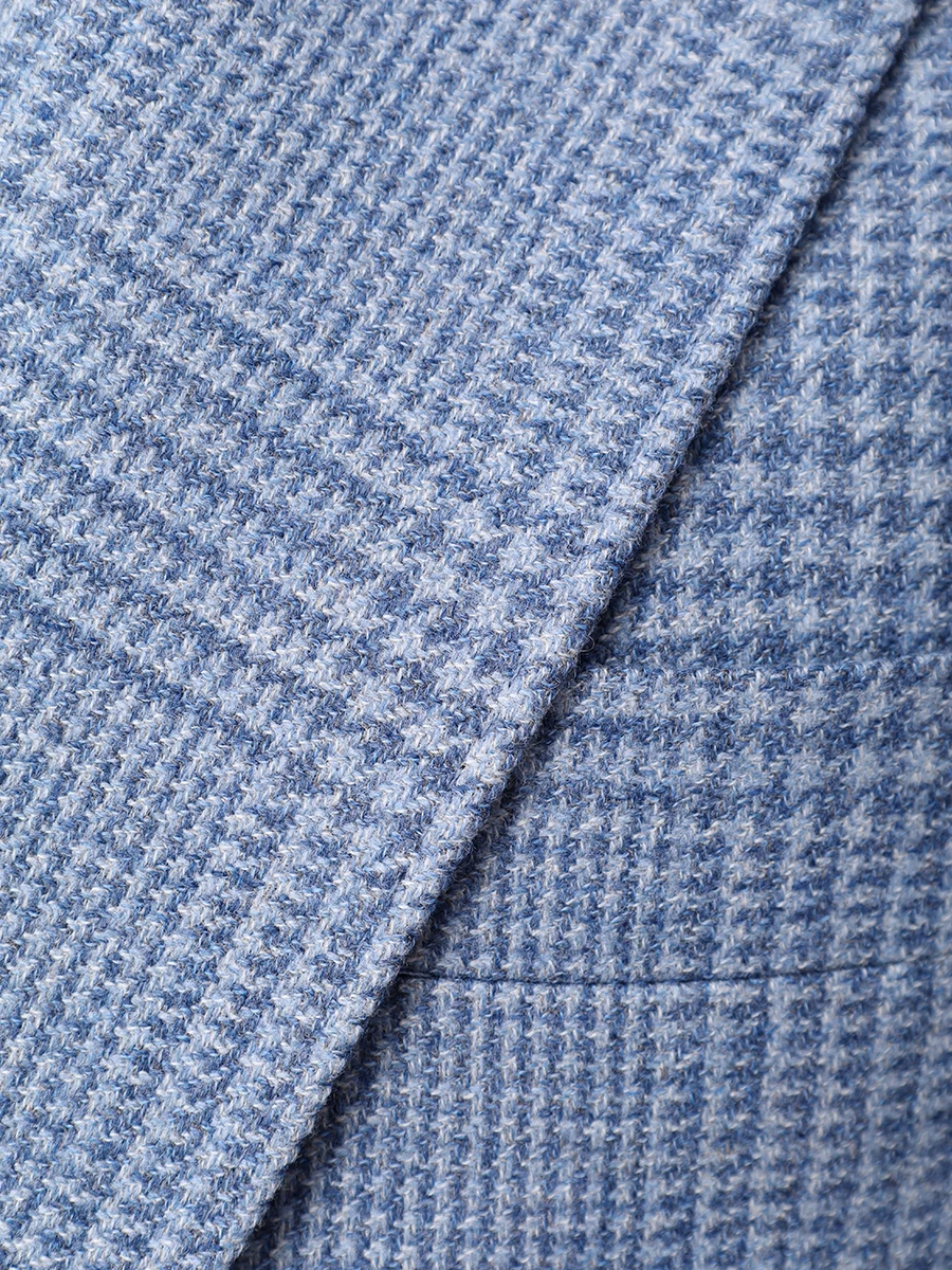 Пиджак шерстяной BRUNELLO CUCINELLI MV4127BFD C023 Голубой  Фото 6