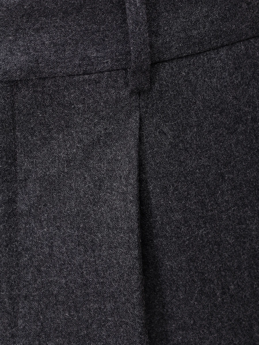 Брюки шерстяные BRUNELLO CUCINELLI ME226E1450 C004 Серый  Фото 6