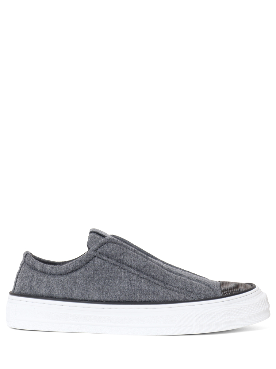 Слипоны текстильные BRUNELLO CUCINELLI