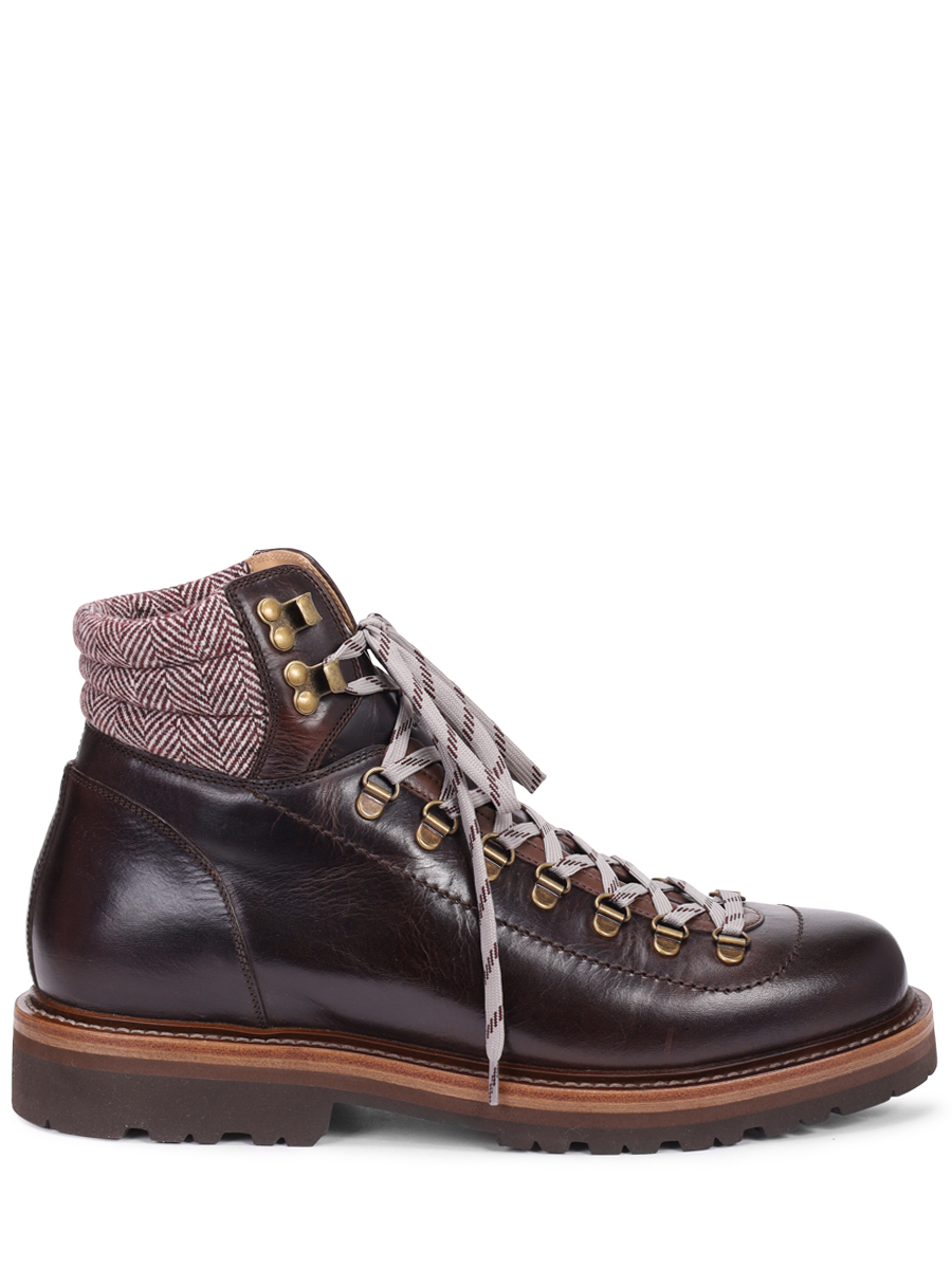 Ботинки кожаные BRUNELLO CUCINELLI