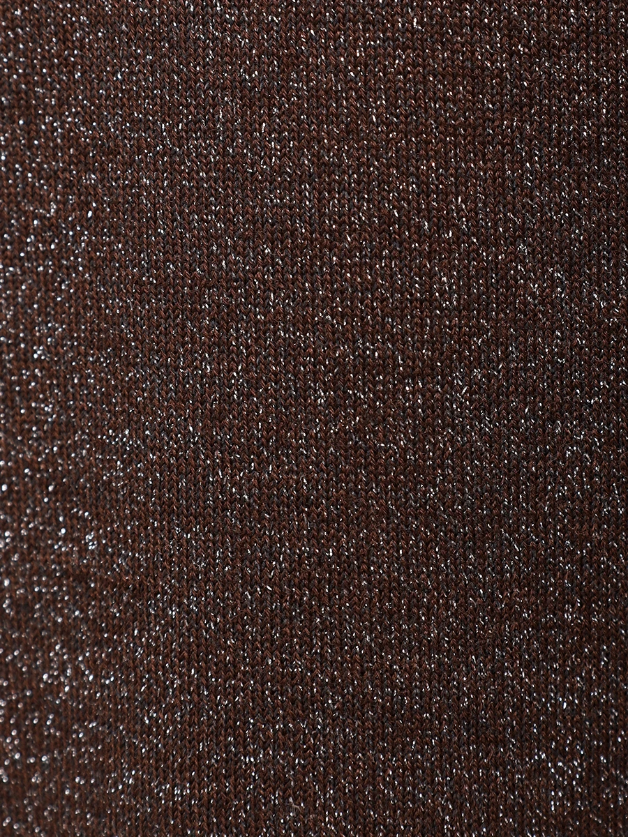 Водолазка из кашемира и шелка BRUNELLO CUCINELLI M41848604P C4211 Коричневый  Фото 6