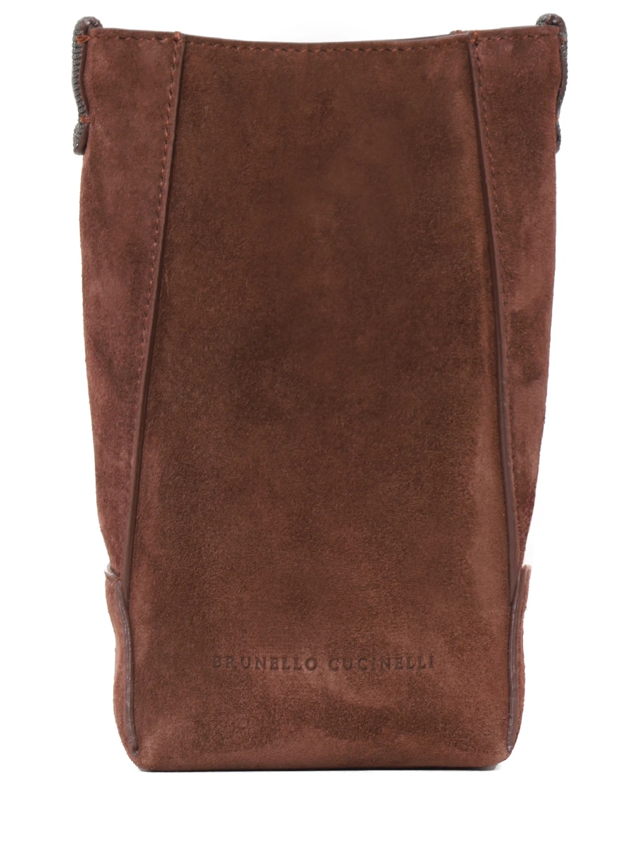 Сумка замшевая BRUNELLO CUCINELLI MWDLD2739P C4181 Бордовый 