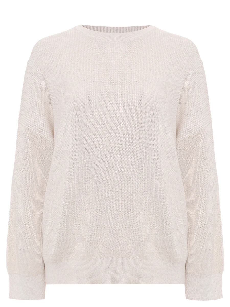 

Джемпер из хлопка и вискозы, Кремовый, MAZ260200P CUZ37