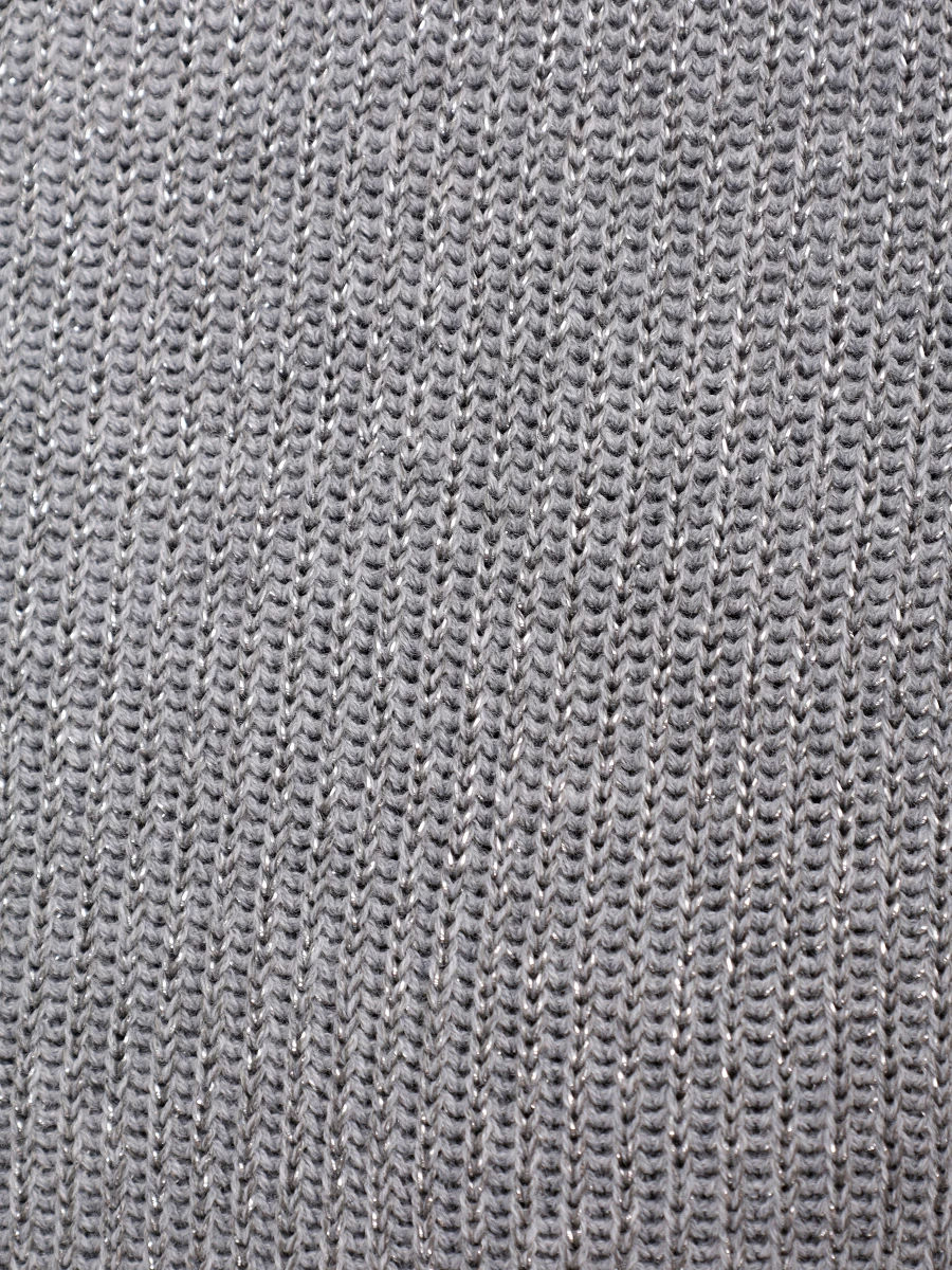 Джемпер из хлопка и вискозы BRUNELLO CUCINELLI MAZ260200P CBK52 Серый  Фото 6