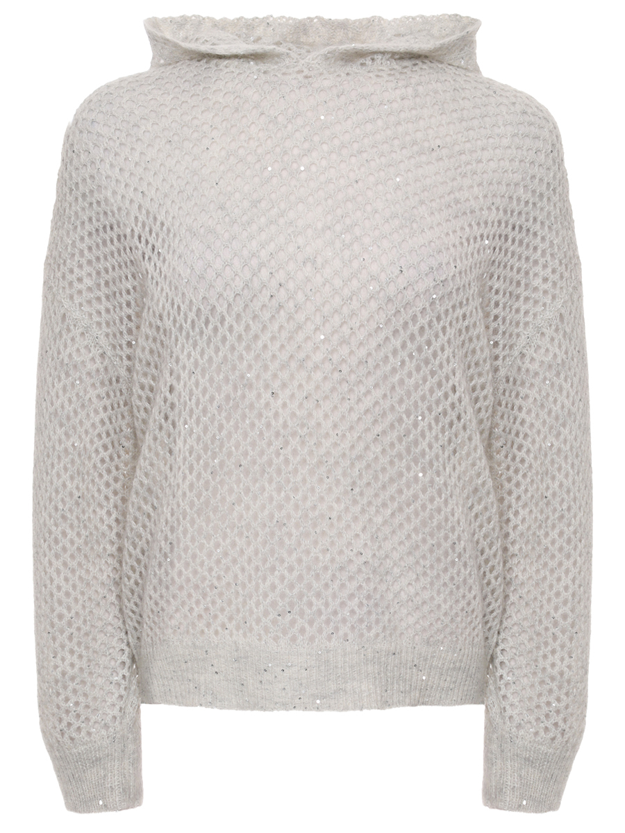 Худи из мохера BRUNELLO CUCINELLI