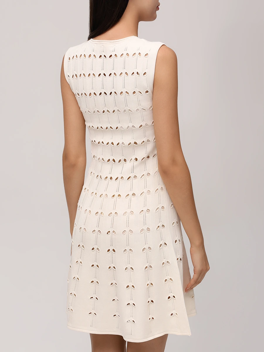 Платье из вискозы ZIMMERMANN 4215DSS251/Cream Кремовый  Фото 3