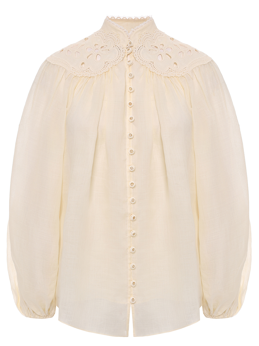Блуза из рами ZIMMERMANN