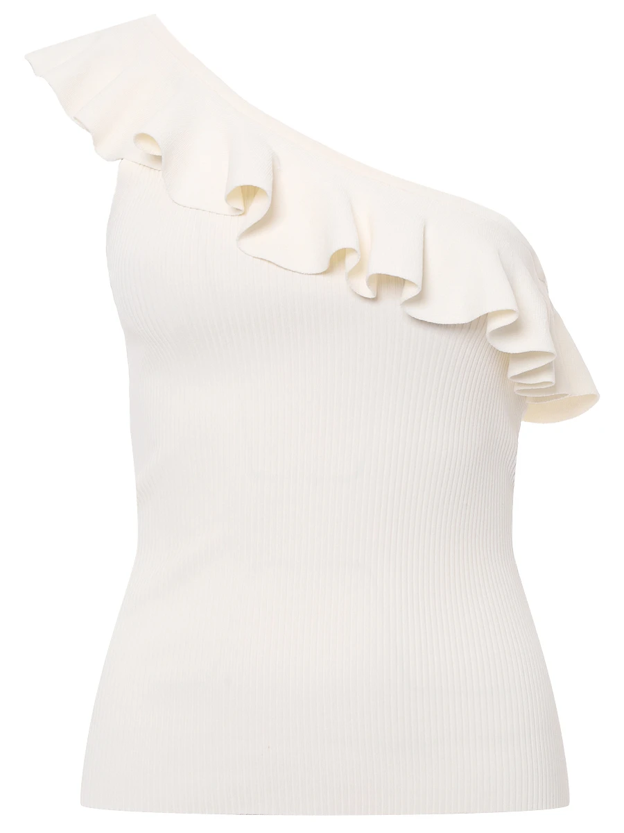 Топ из вискозы ZIMMERMANN 4397TSS251/Parchment Белый 