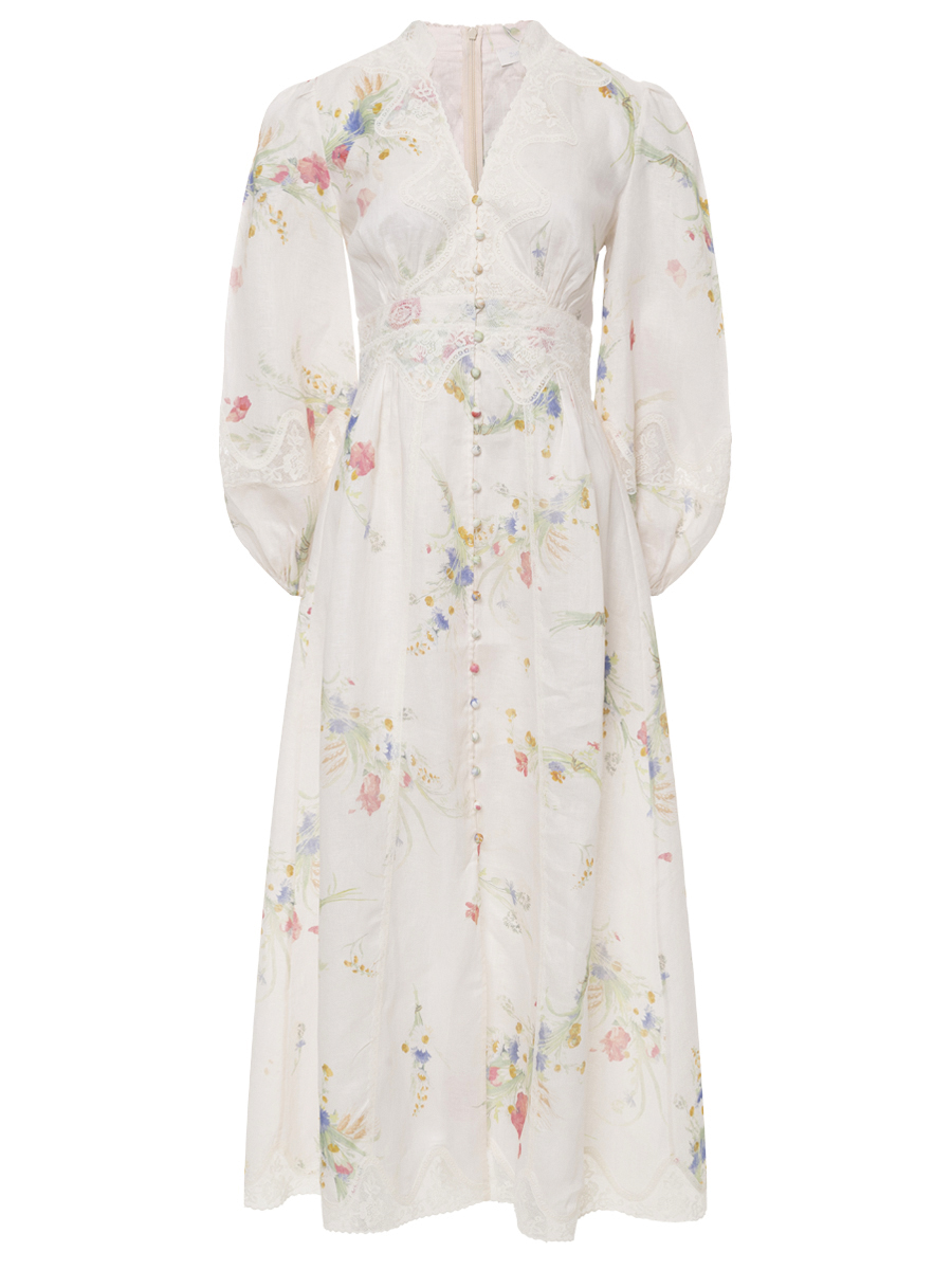Платье льняное ZIMMERMANN