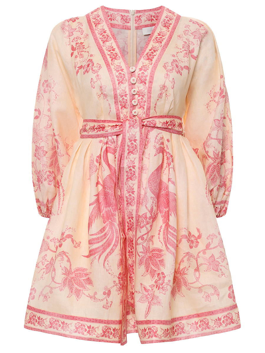 Платье льняное ZIMMERMANN