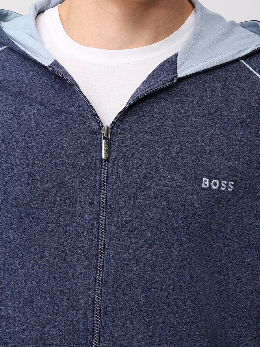 Костюм хлопковый BOSS 50515313/50515305/460 Синий  Фото 5