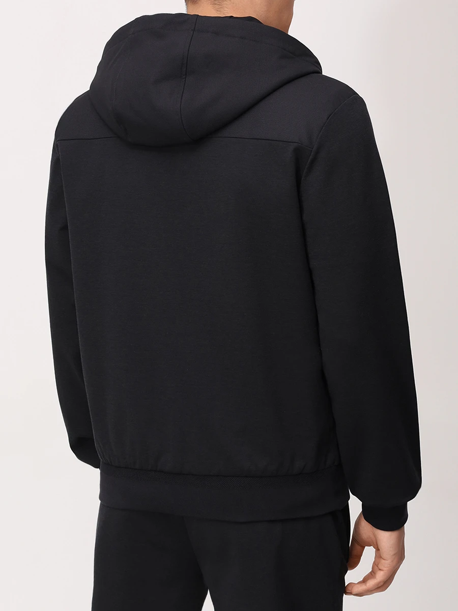 Костюм из лиоцелла и шерсти BOSS 50543385/50543380/001 Черный  Фото 3