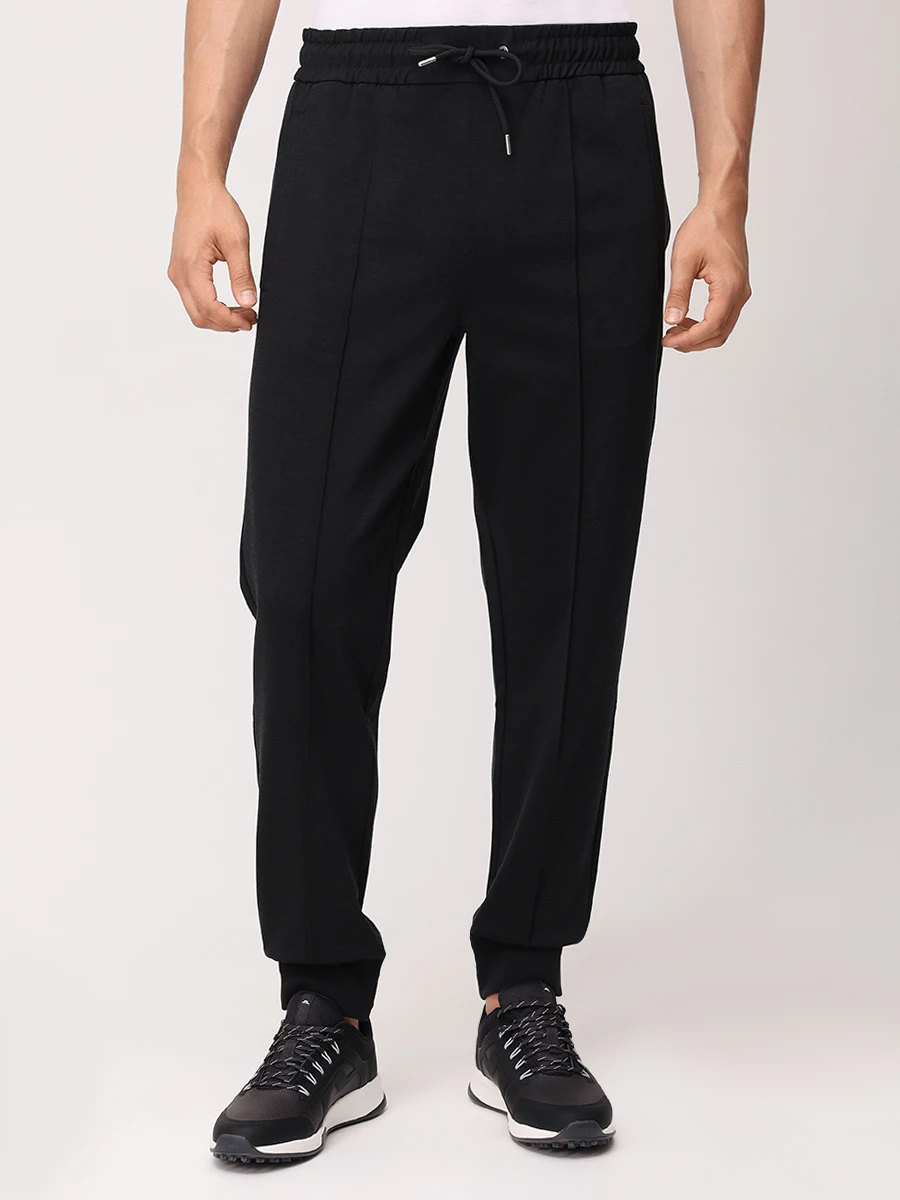 Костюм из лиоцелла и шерсти BOSS 50543385/50543380/001 Черный  Фото 8