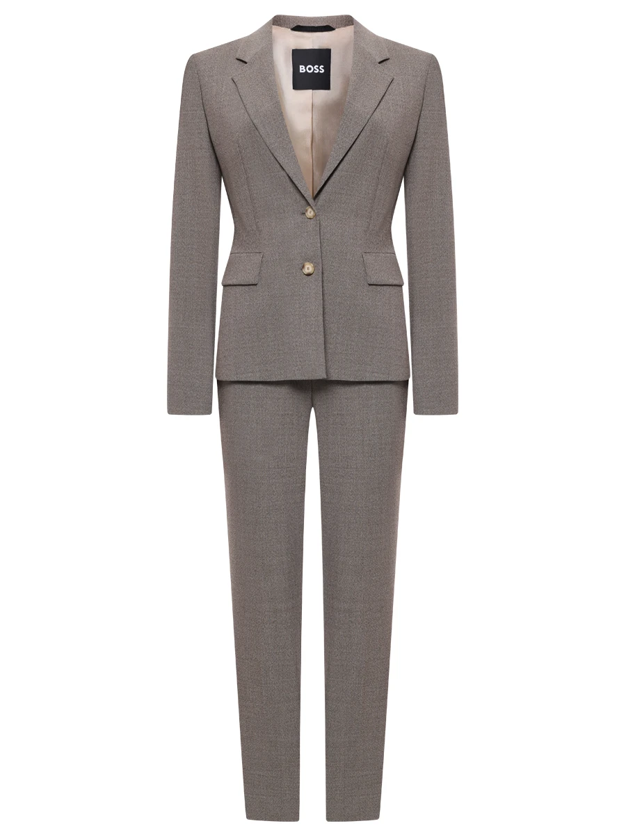 Костюм шерстяной BOSS 50544333/50545535/964 Коричневый 