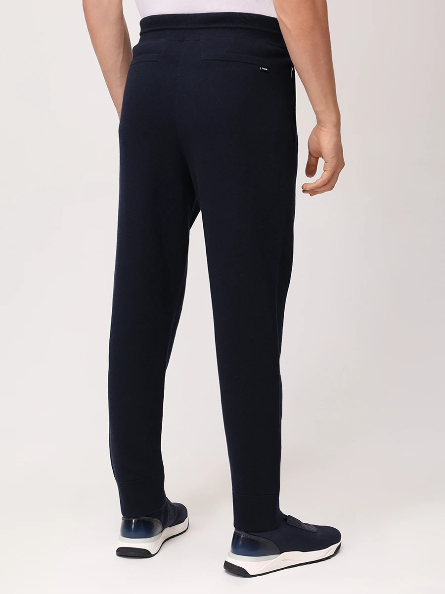 Костюм из хлопка и шерсти BOSS 50543150/50543154/404 Синий  Фото 7