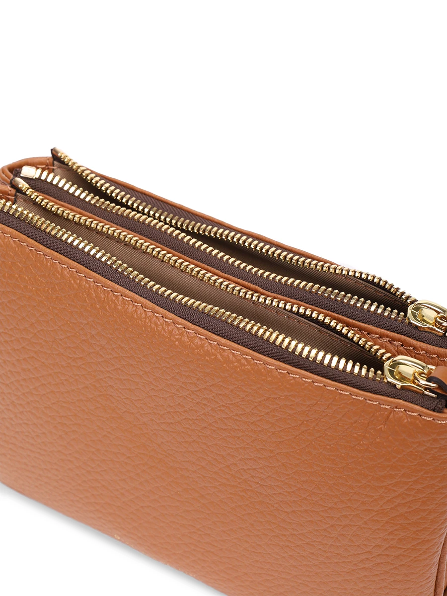 Сумка кожаная GIANNI CHIARINI BS 10435 TKL/CUOIO Коричневый  Фото 4