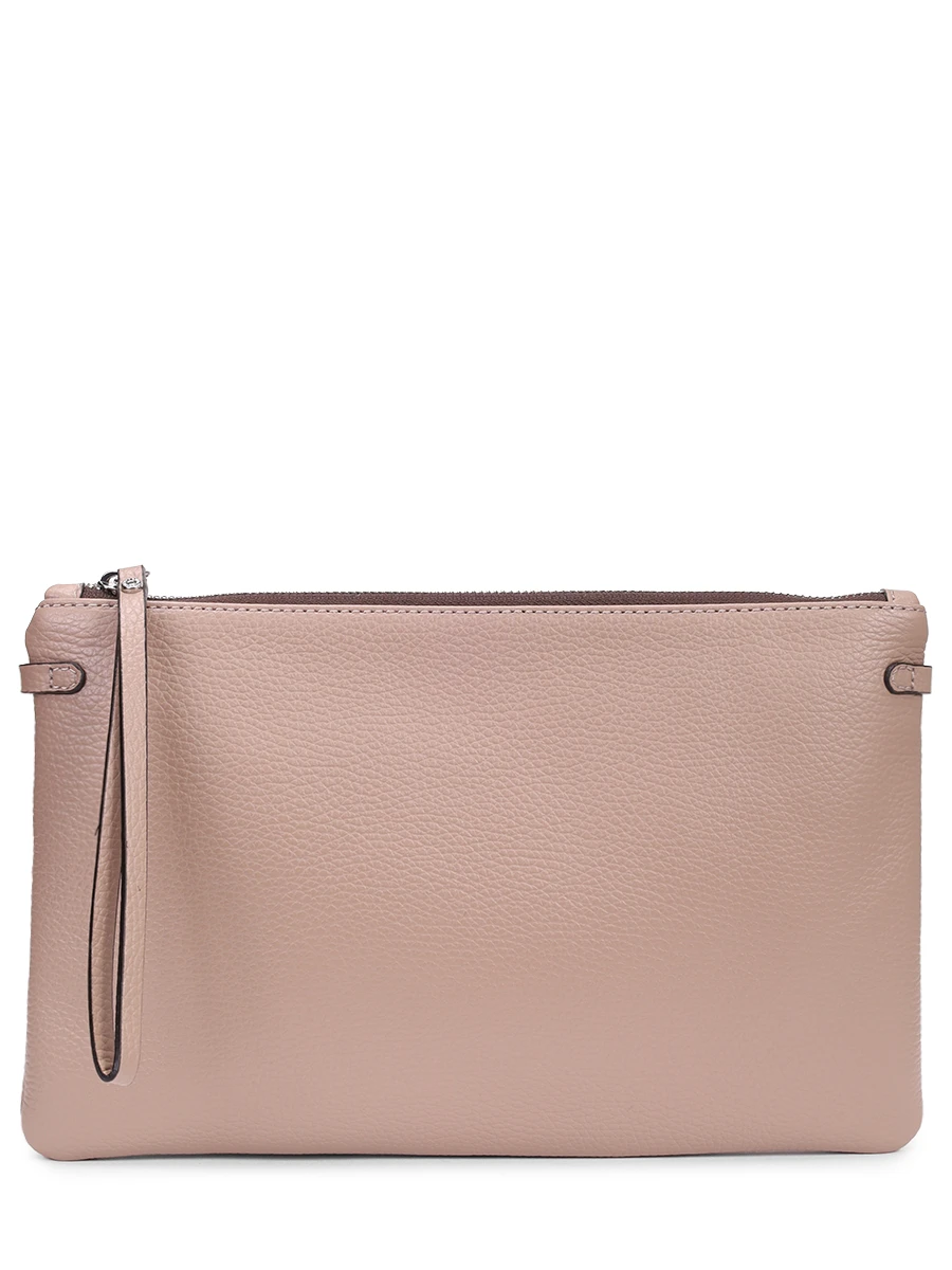 

Клатч кожаный, Бежевый, BS 3695GRN/DOVE Темно-