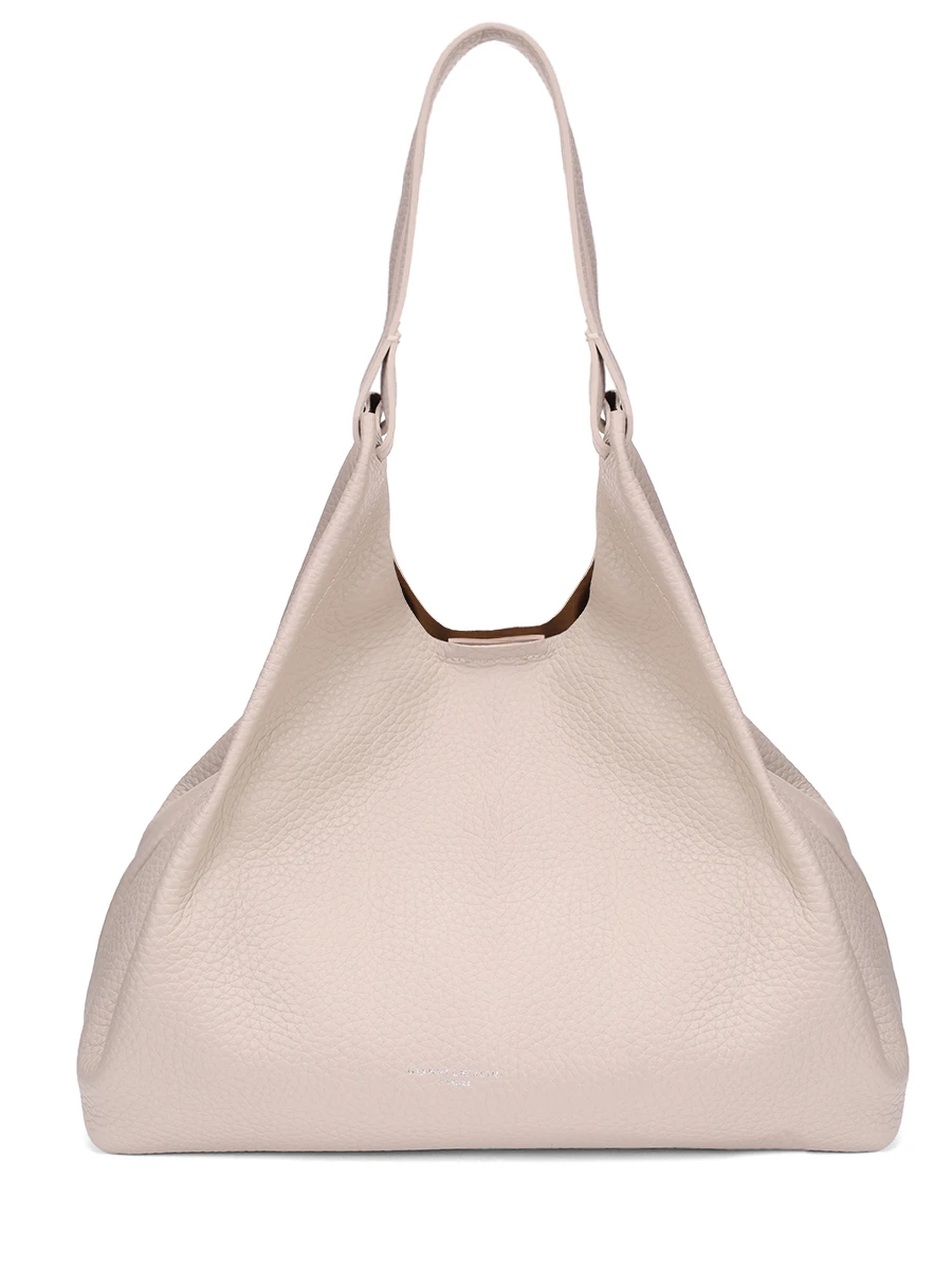 Сумка кожаная GIANNI CHIARINI BS 9720RNGDBL/LAMB Бежевый 