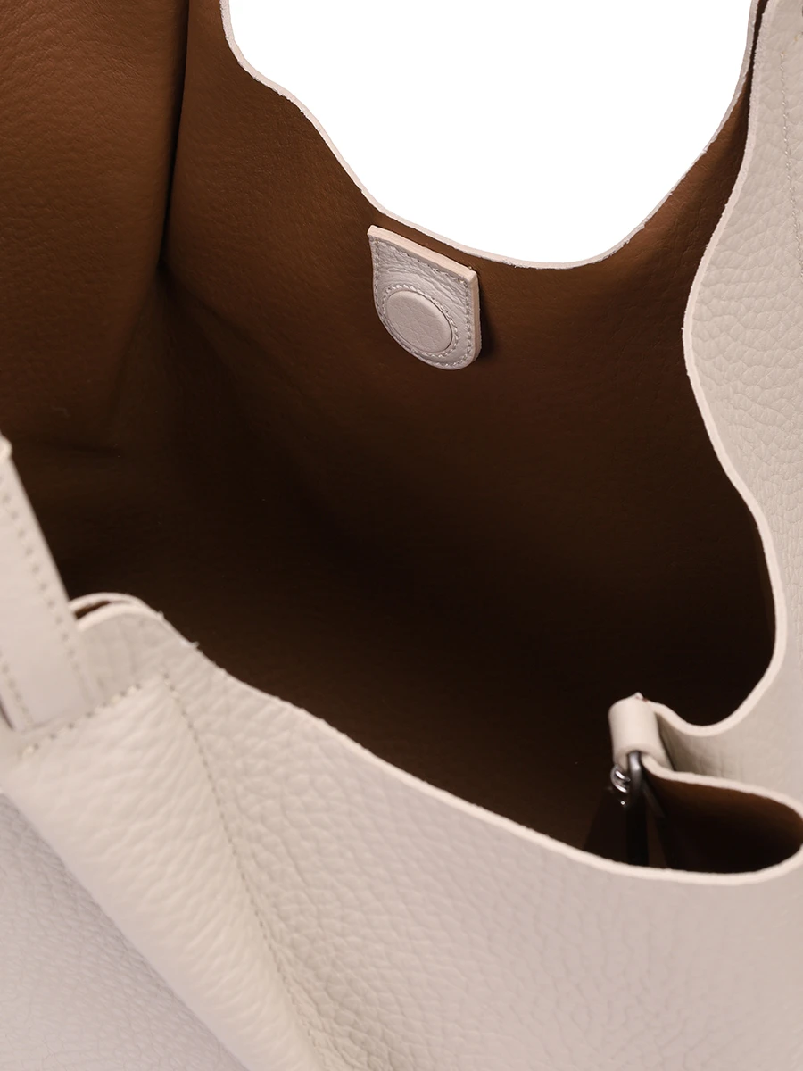 Сумка кожаная GIANNI CHIARINI BS 9720RNGDBL/LAMB Бежевый  Фото 5