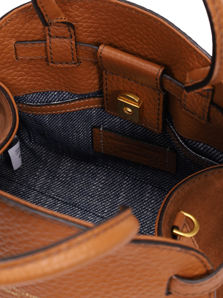 Сумка кожаная GIANNI CHIARINI BS 11465TKL-CM/CUOIO Коричневый  Фото 4