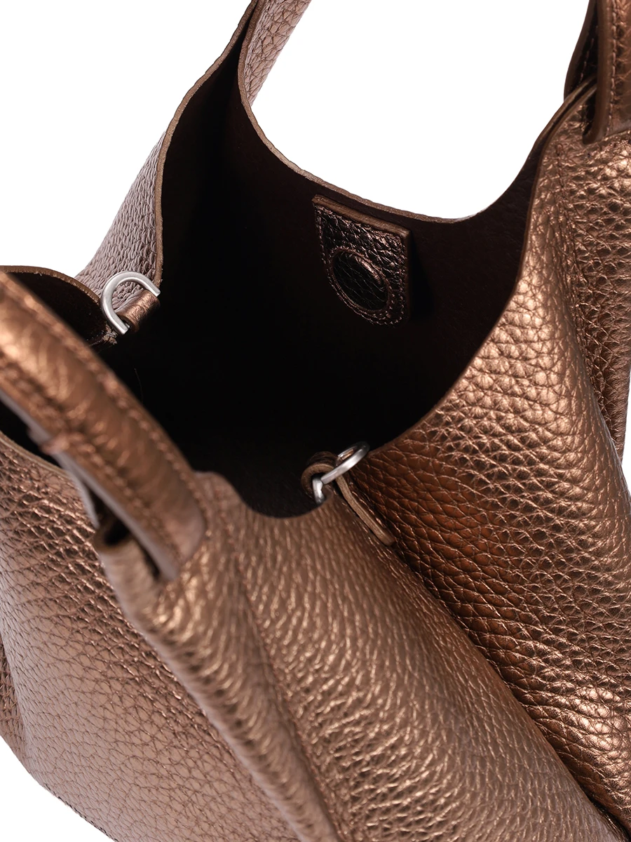 Сумка кожаная GIANNI CHIARINI BS 9719RNGDBL/TOASTED T.MORO Золотой  Фото 5