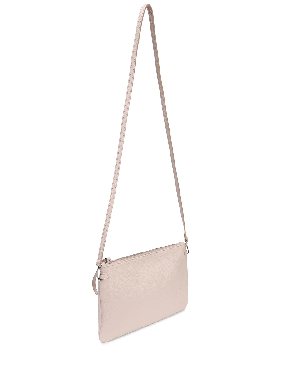 Клатч кожаный GIANNI CHIARINI BS 3695GRN/LAMB Бежевый  Фото 3