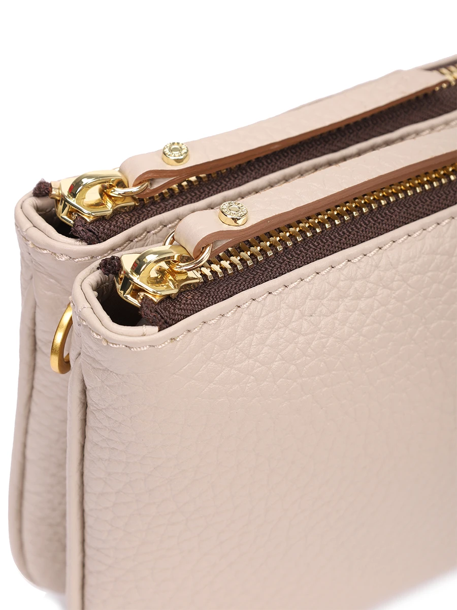 Сумка кожаная GIANNI CHIARINI BS 10435TKL/LAMB Бежевый  Фото 5