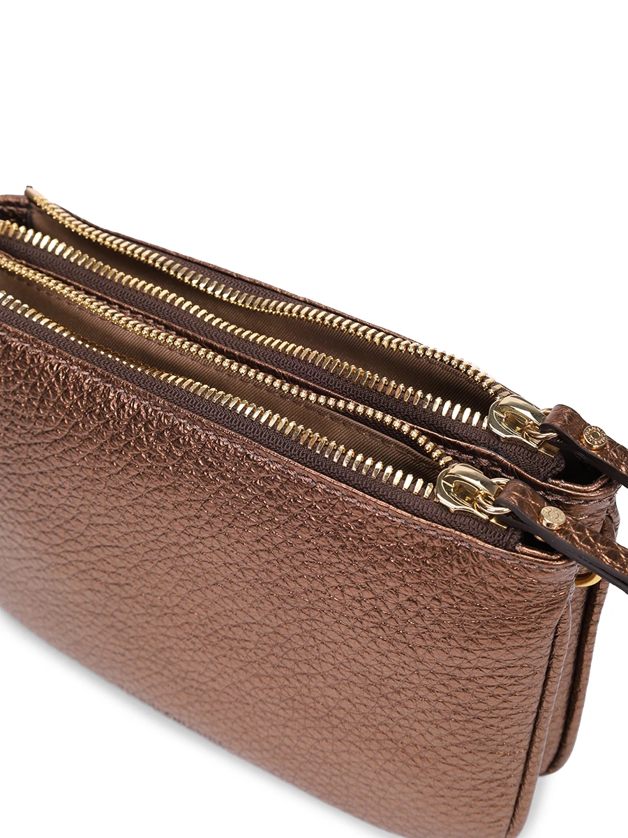 Сумка кожаная GIANNI CHIARINI BS 10435TKL/TOASTED Золотой  Фото 4