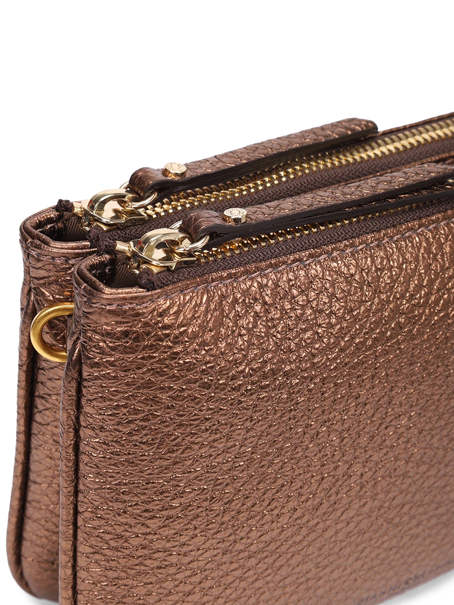 Сумка кожаная GIANNI CHIARINI BS 10435TKL/TOASTED Золотой  Фото 5