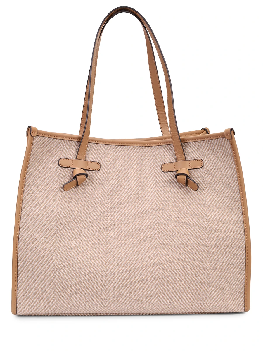 Сумка текстильная GIANNI CHIARINI BS 6850SPIGA/VAR.MANDORLA Бежевый 