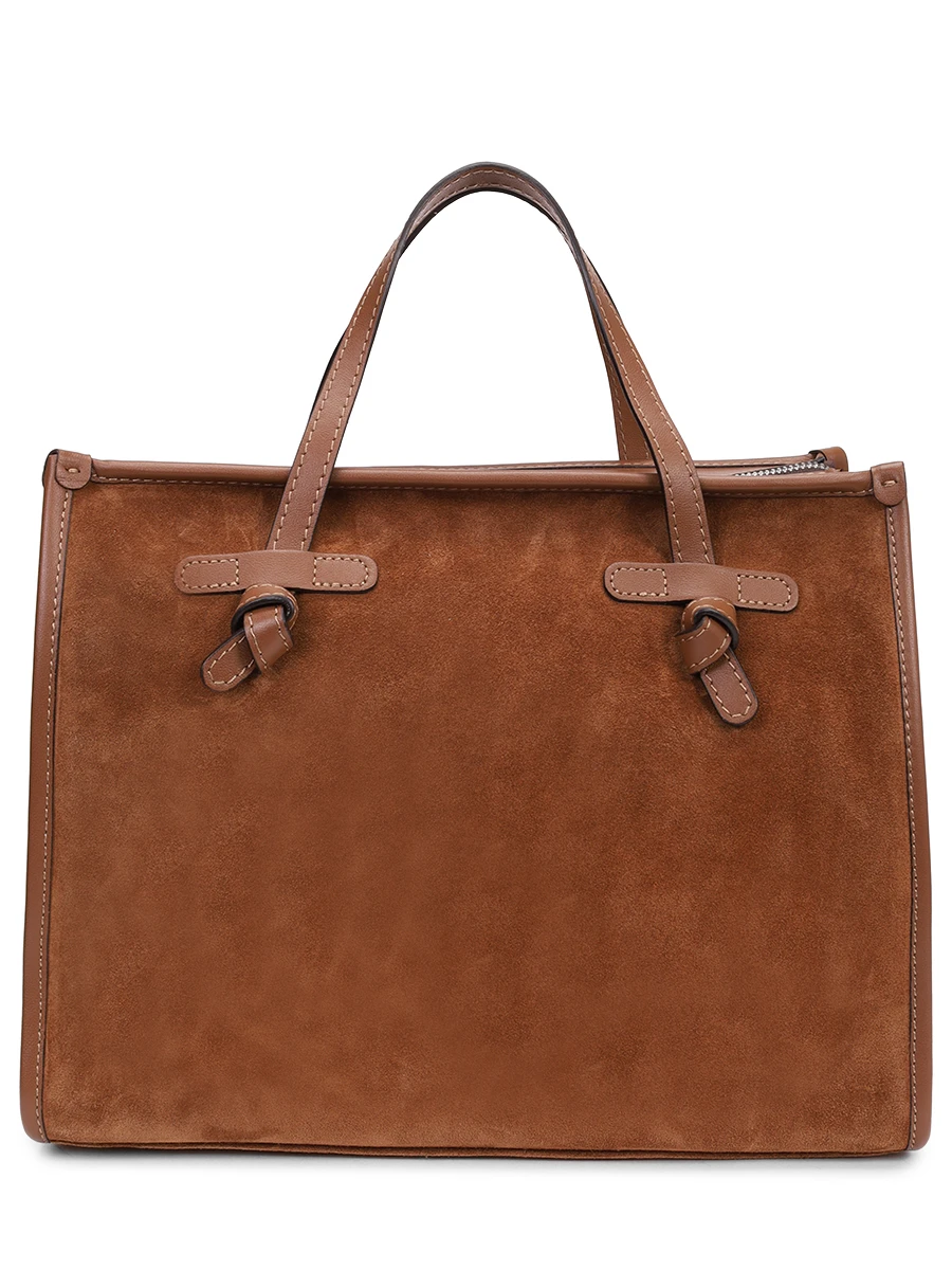 

Сумка замшевая, Коричневый, BS 9762CM-PL/COGNAC