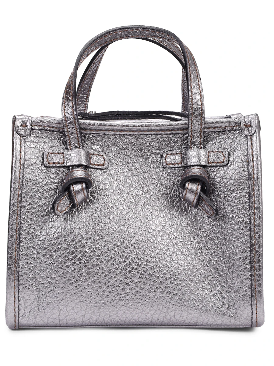 

Сумка кожаная, Серебряный, BS 8065BBL T.U. CITY NOIRE