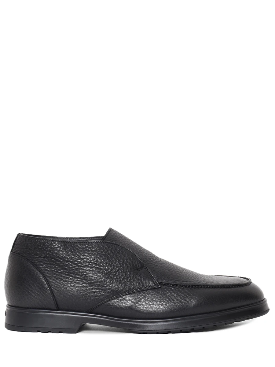 

Ботинки кожаные на меху, Черный, DU3468JEREUN225NN00