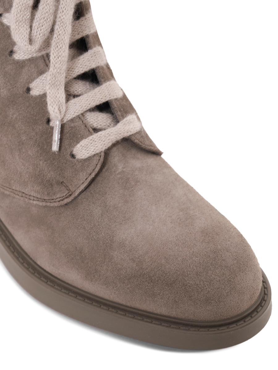 

Ботинки замшевые на меху, Бежевый, DD8838BRUGPN730OM39