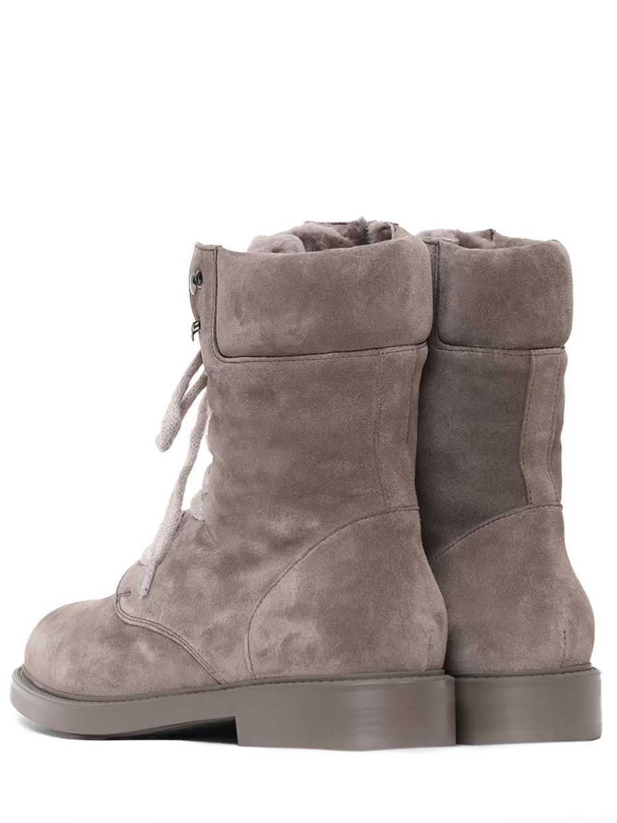 Ботинки замшевые на меху DOUCAL`S DD8838BRUGPN730OM39 Бежевый  Фото 4